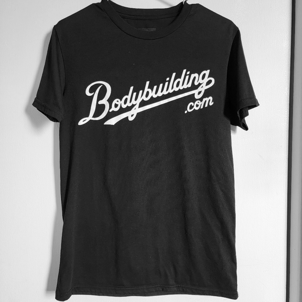 Bodybuilding.com black tshirt, S